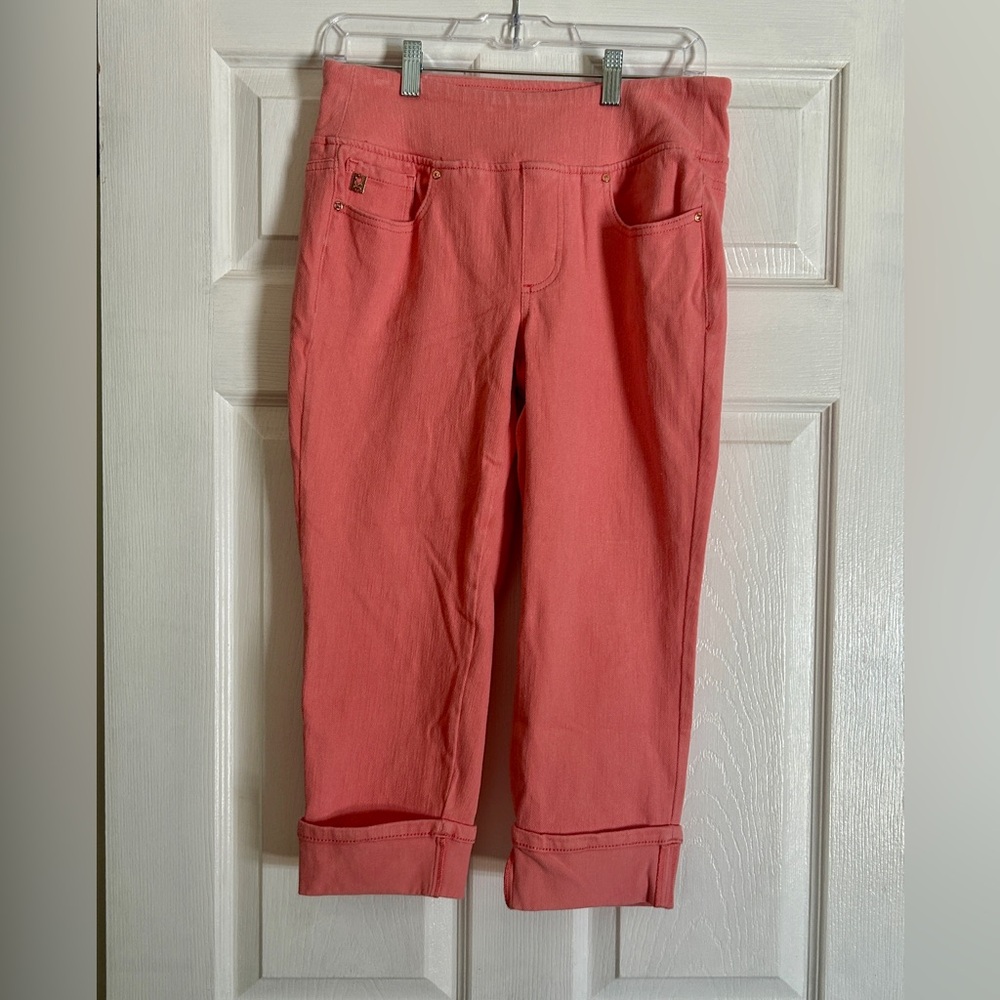 Belle by Kim Gravel Coral Pants